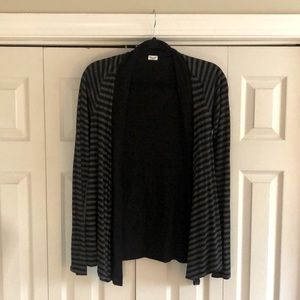 Splendid open stripped cardigan